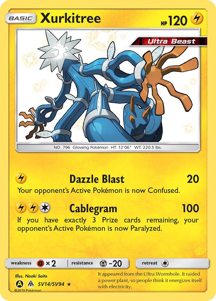Xurkitree - Pokémon TCG Card