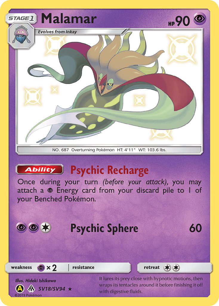 Malamar - Pokémon TCG Card