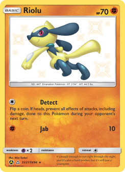 Riolu - pokemon TCG Card