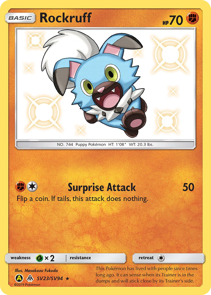 Rockruff - Pokémon TCG Card