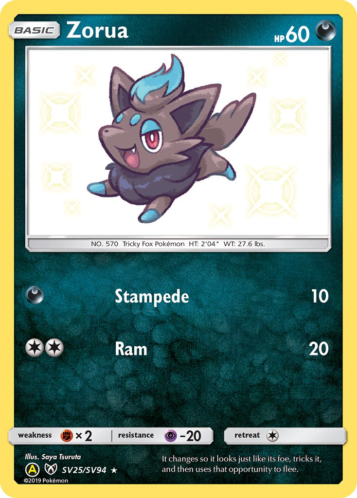 Zorua - Pokémon TCG Card