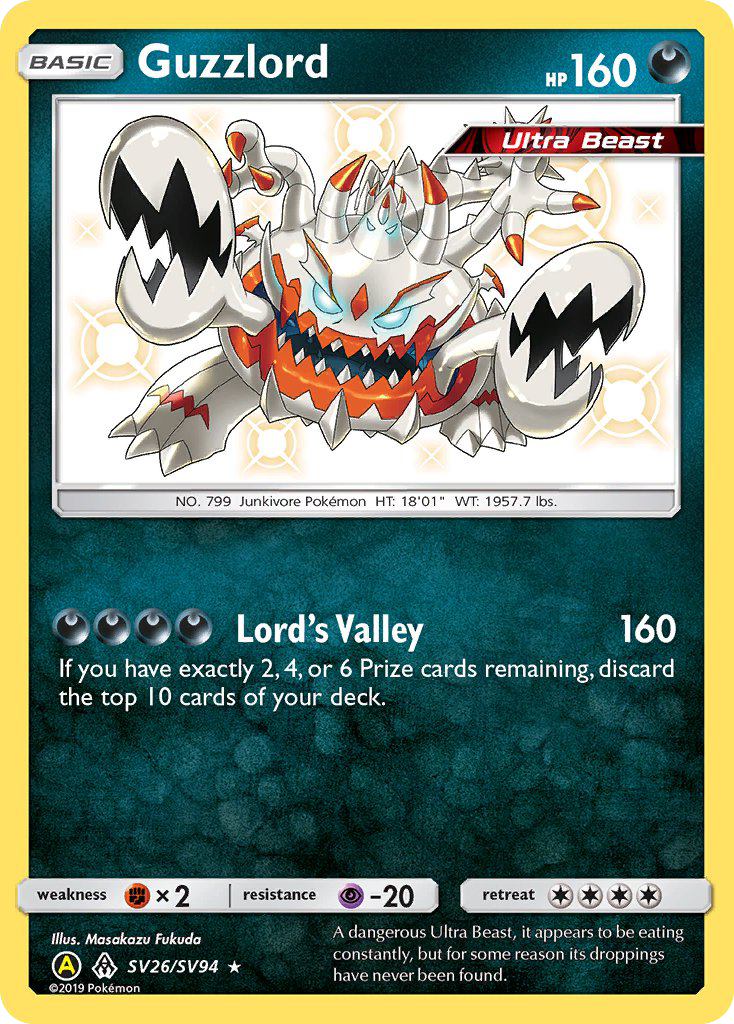 Guzzlord - Pokémon TCG Card