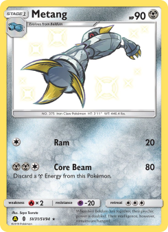 Metang - pokemon TCG Card