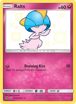 Ralts - pokemon TCG Card