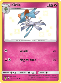 Kirlia - pokemon TCG Card