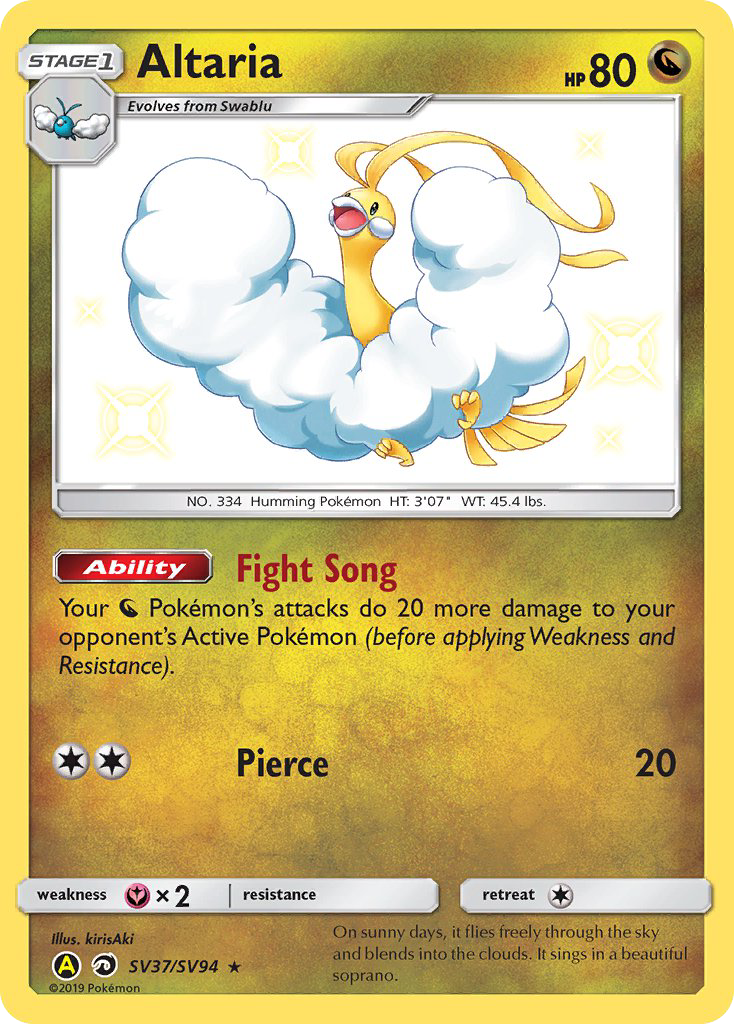 Altaria - Pokémon TCG Card