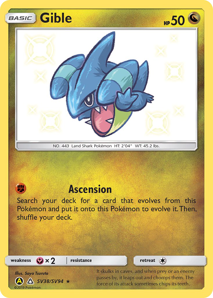 Gible - Pokémon TCG Card
