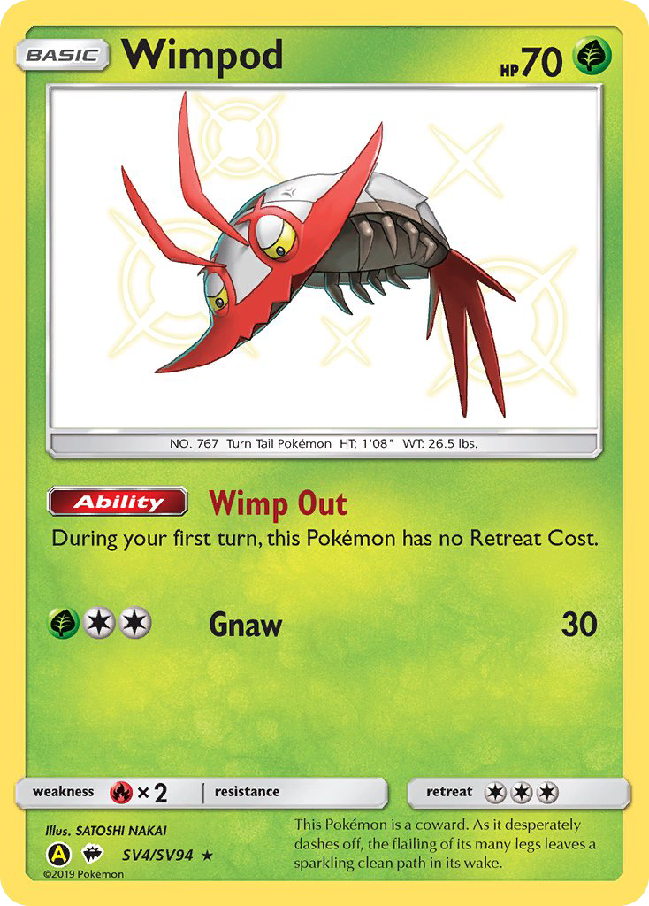 Wimpod - Pokémon TCG Card