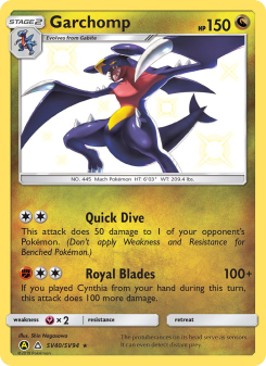 Garchomp - pokemon TCG Card