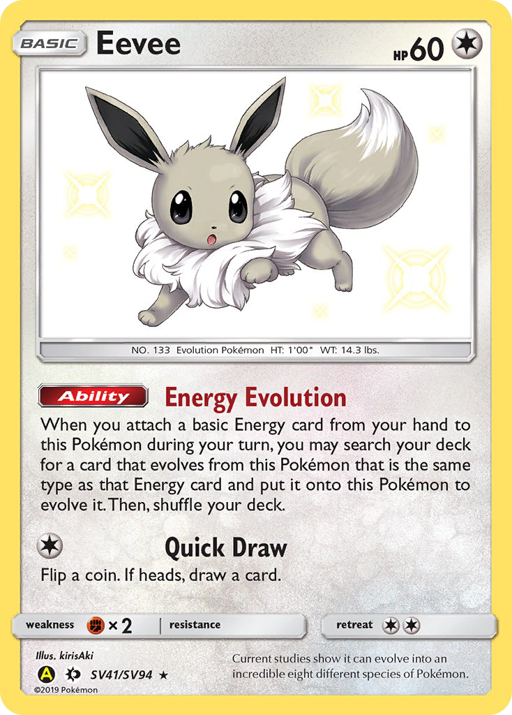 Eevee - Pokémon TCG Card