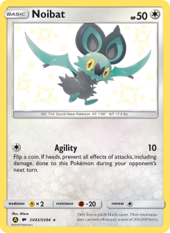 Noibat - pokemon TCG Card