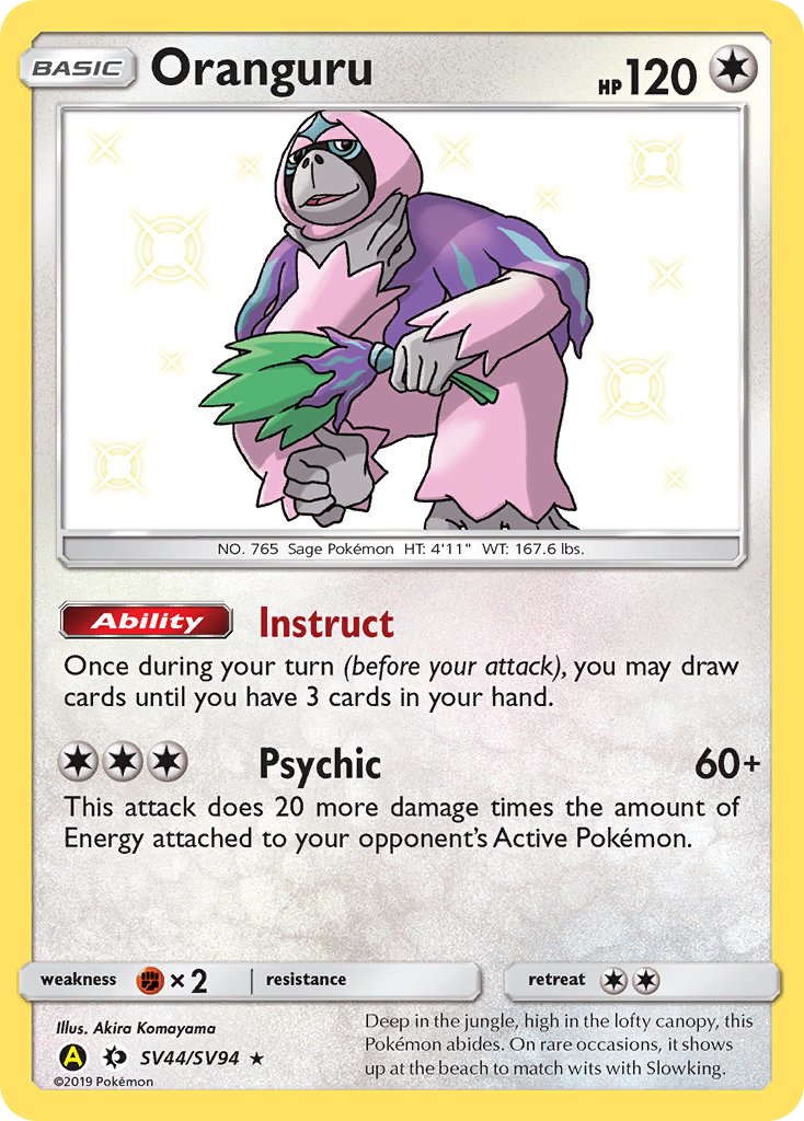 Oranguru - Pokémon TCG Card