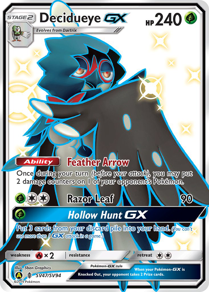 Decidueye-GX - Pokémon TCG Card