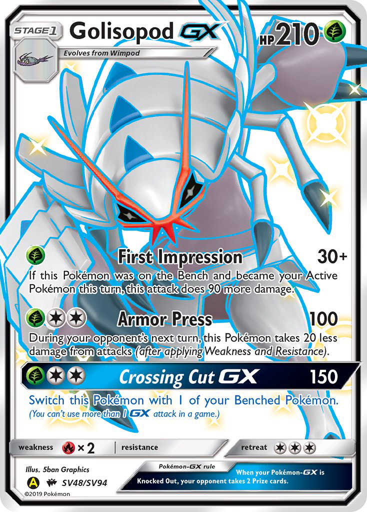 Golisopod-GX - Pokémon TCG Card