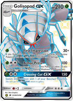 Golisopod-GX - pokemon TCG Card