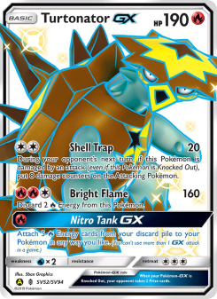 Turtonator-GX - pokemon TCG Card