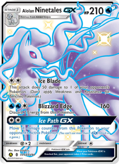 Alolan Ninetales-GX - pokemon TCG Card