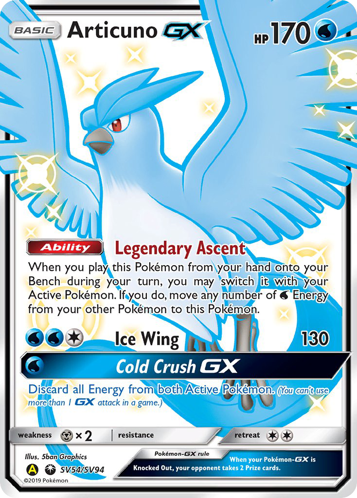 Articuno-GX - Pokémon TCG Card