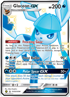 Glaceon-GX - pokemon TCG Card