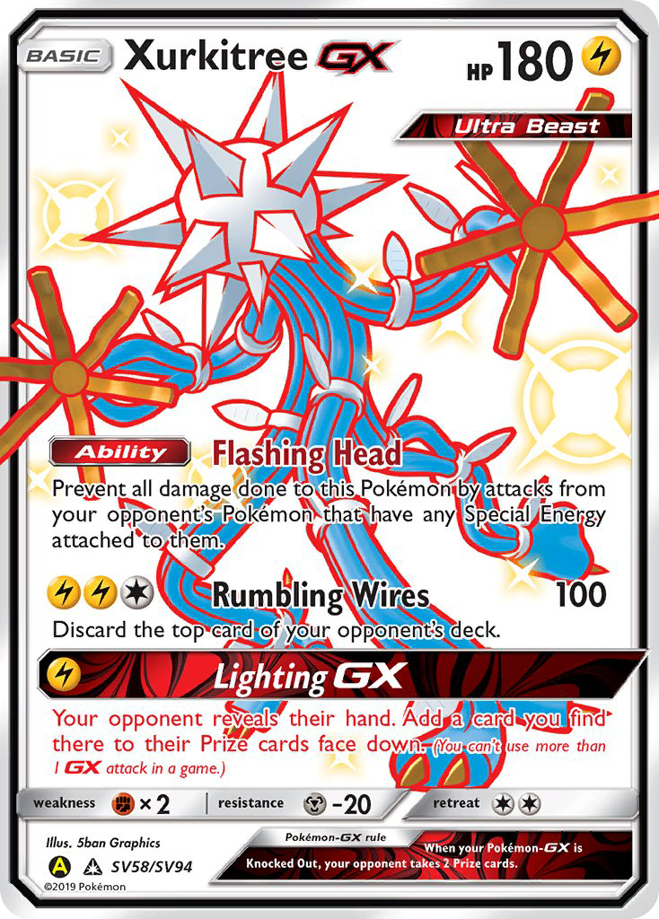 Xurkitree-GX - Pokémon TCG Card