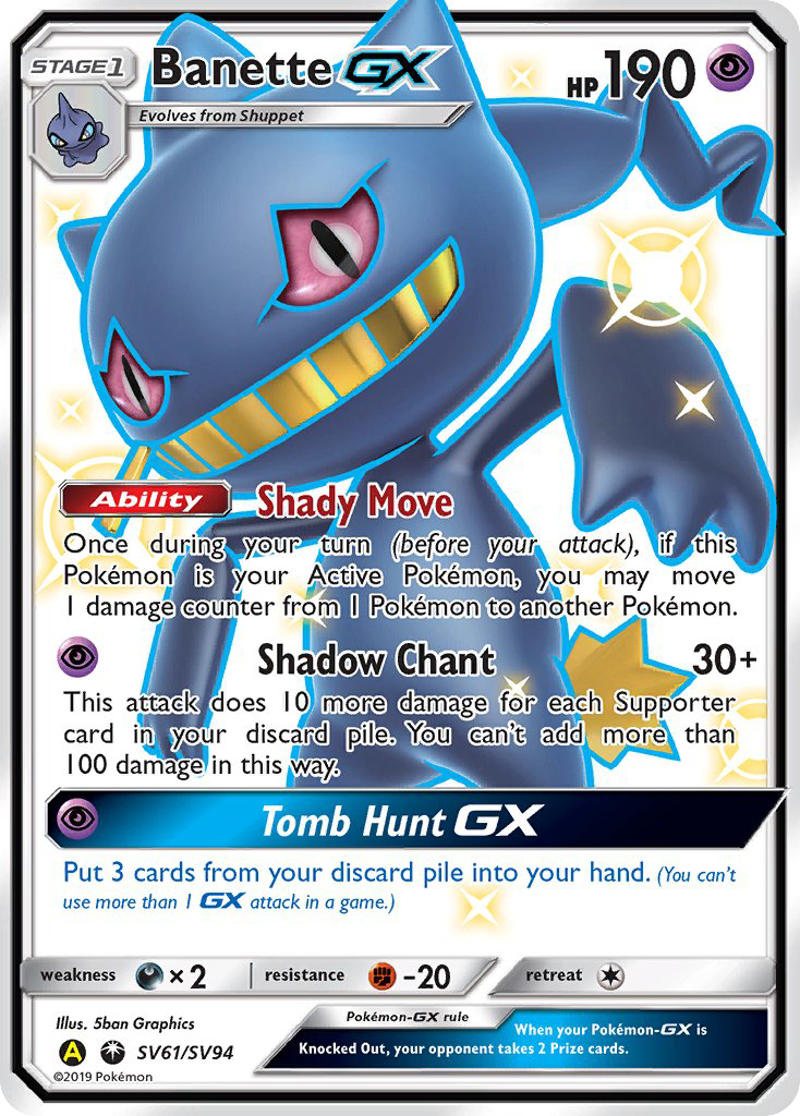 Banette-GX - Pokémon TCG Card