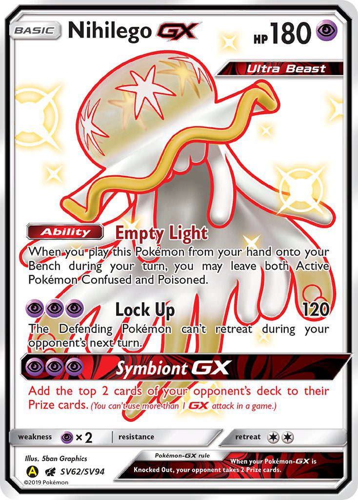 Nihilego-GX - Pokémon TCG Card