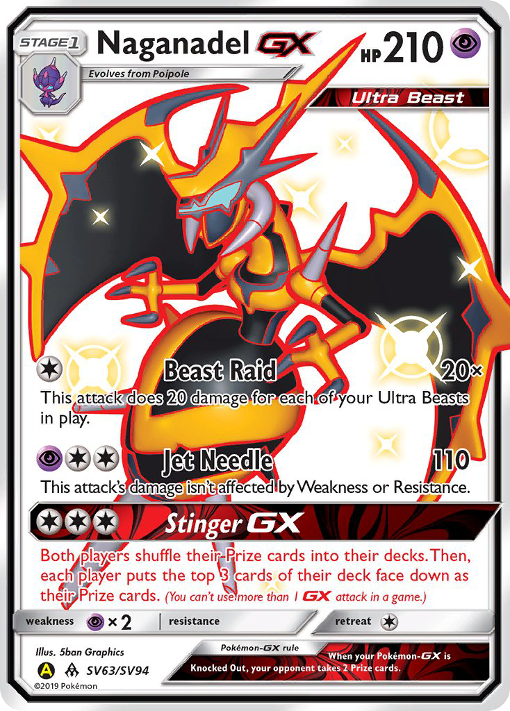 Naganadel-GX - Pokémon TCG Card