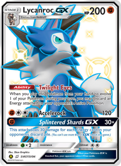 Lycanroc-GX - pokemon TCG Card