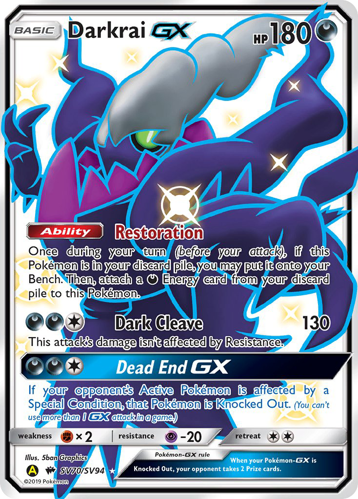 Darkrai-GX - Pokémon TCG Card