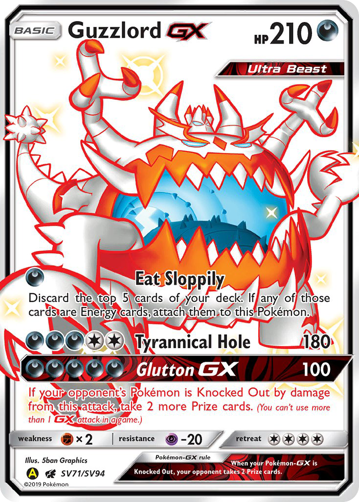 Guzzlord-GX - Pokémon TCG Card