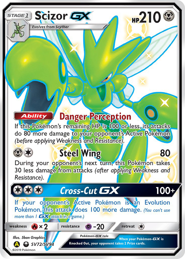 Scizor-GX - Pokémon TCG Card