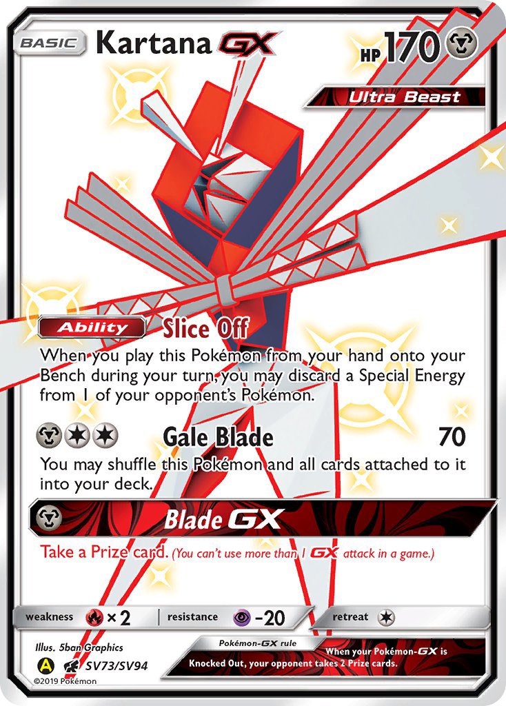 Kartana-GX - Pokémon TCG Card