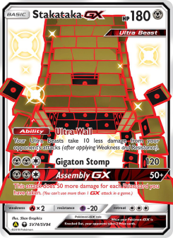 Stakataka-GX - pokemon TCG Card