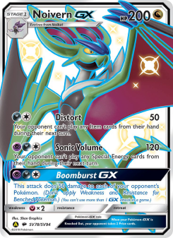 Noivern-GX - pokemon TCG Card