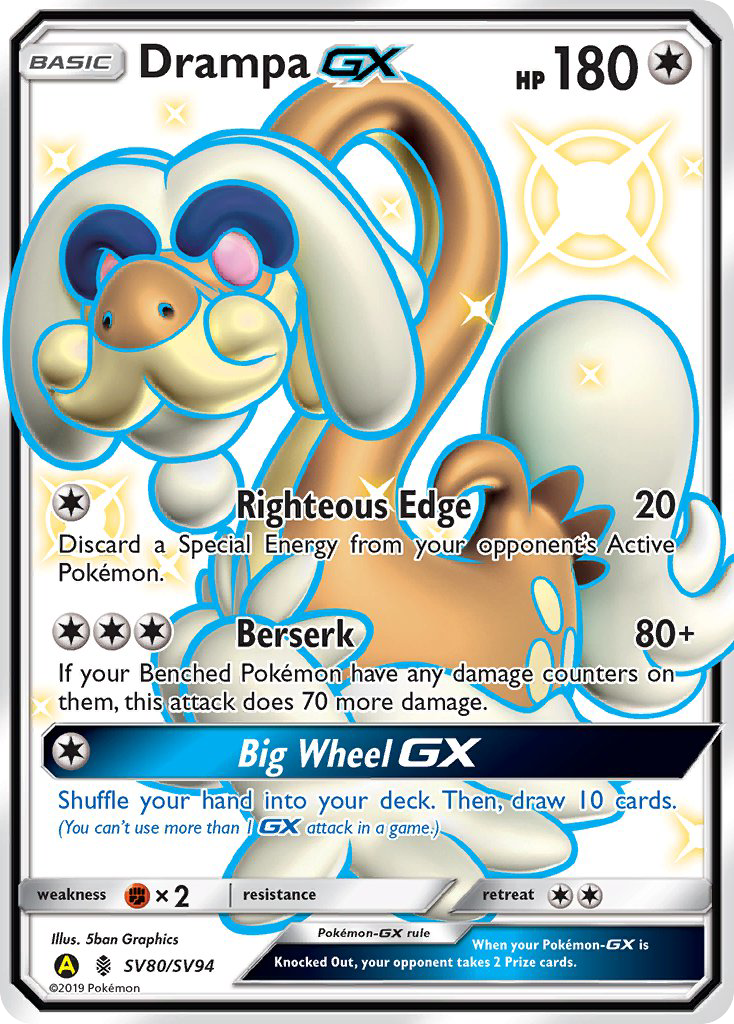 Drampa-GX - Pokémon TCG Card