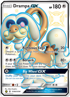 Drampa-GX - pokemon TCG Card