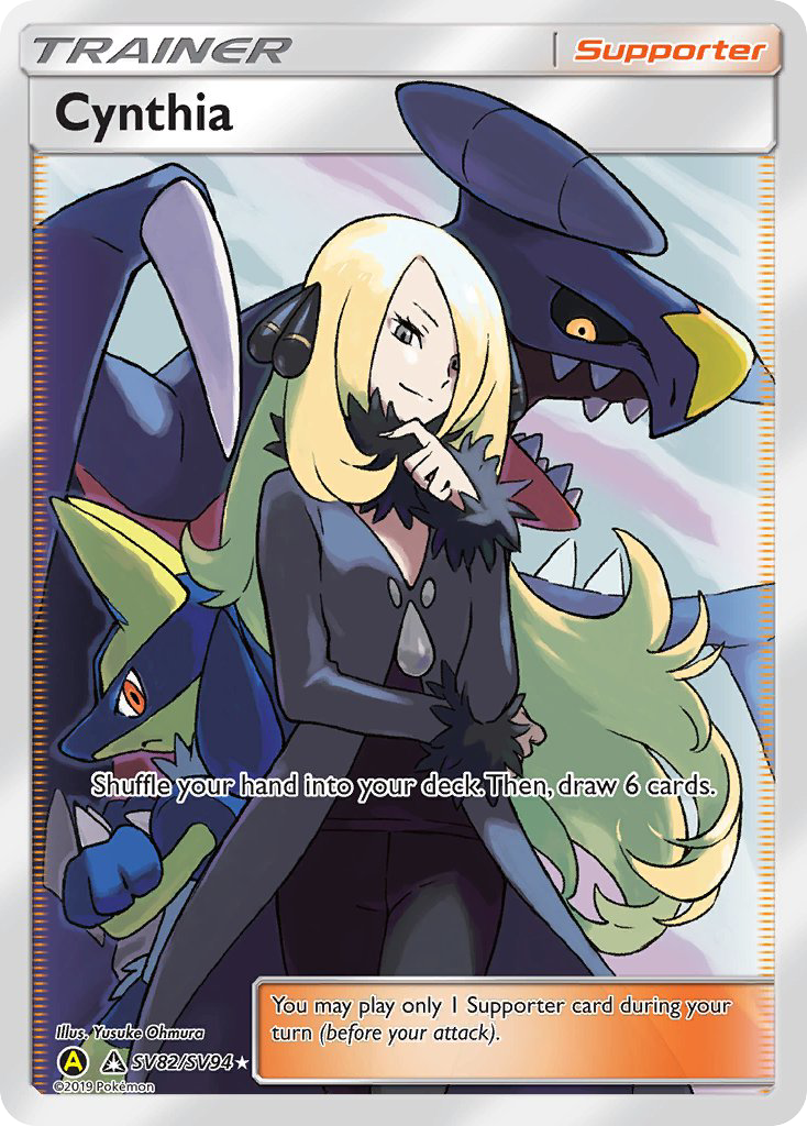 Cynthia - Pokémon TCG Card
