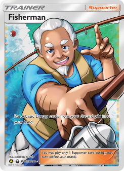 Fisherman - pokemon TCG Card