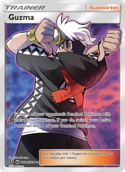 Guzma - pokemon TCG Card
