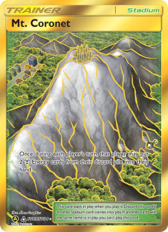 Mt. Coronet - pokemon TCG Card
