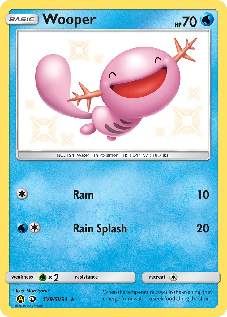 Wooper - Pokémon TCG Card