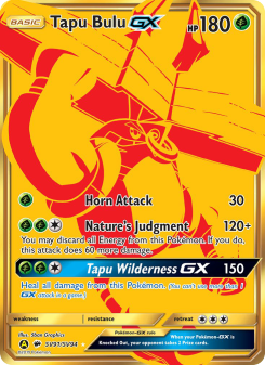 Tapu Bulu-GX - pokemon TCG Card