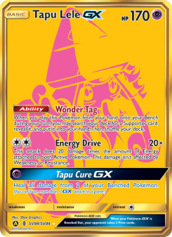 Tapu Lele-GX - pokemon TCG Card