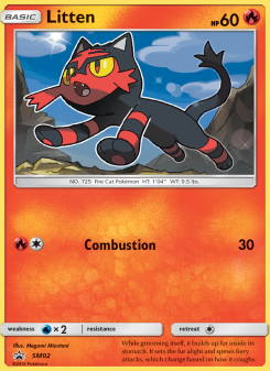 Litten - pokemon TCG Card