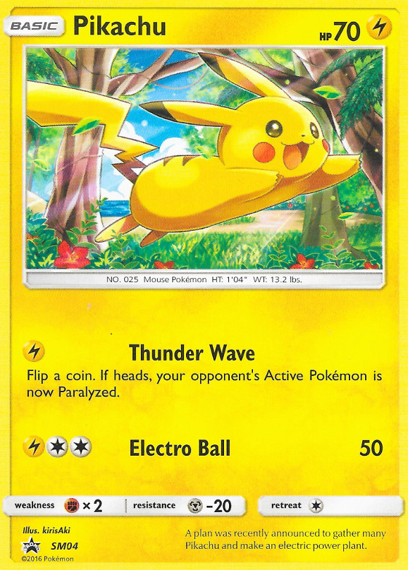 Pikachu - Pokémon TCG Card
