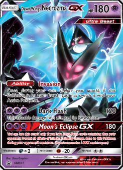 Dawn Wings Necrozma GX - pokemon TCG Card
