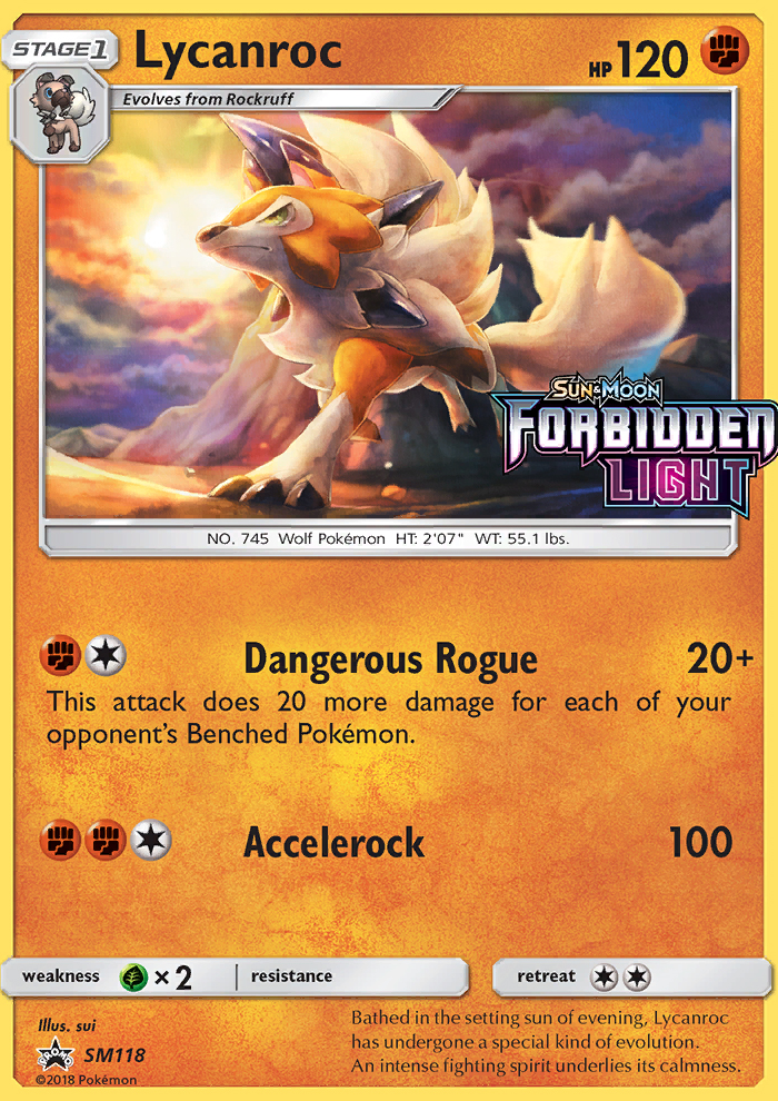 Lycanroc - Pokémon TCG Card