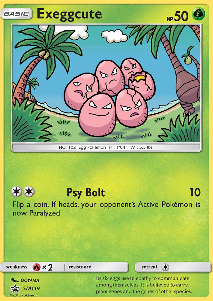 Exeggcute - Pokémon TCG Card