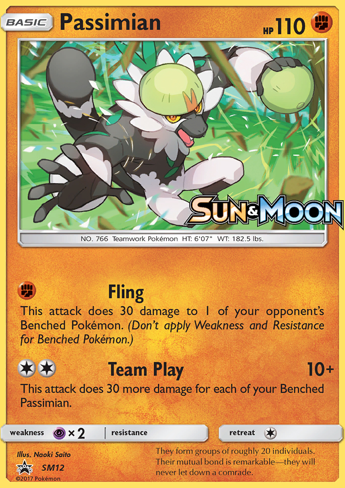 Passimian - Pokémon TCG Card