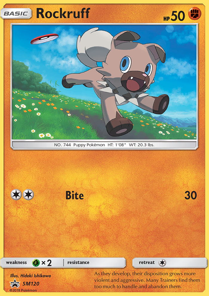 Rockruff - Pokémon TCG Card
